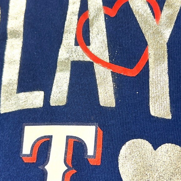 Baby Girl 18M Texas Rangers Runtastic 3-Pack Onsies Set - Picture 8 of 11